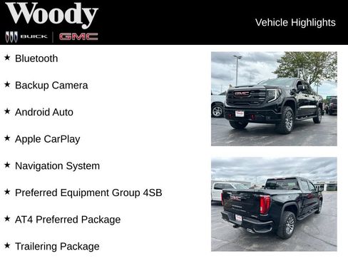 Certified 2023 GMC Sierra 1500 AT4 w/ AT4 Preferred Package AWD/4WD image 3
