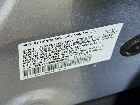 Used 2019 Honda Pilot Touring image 41