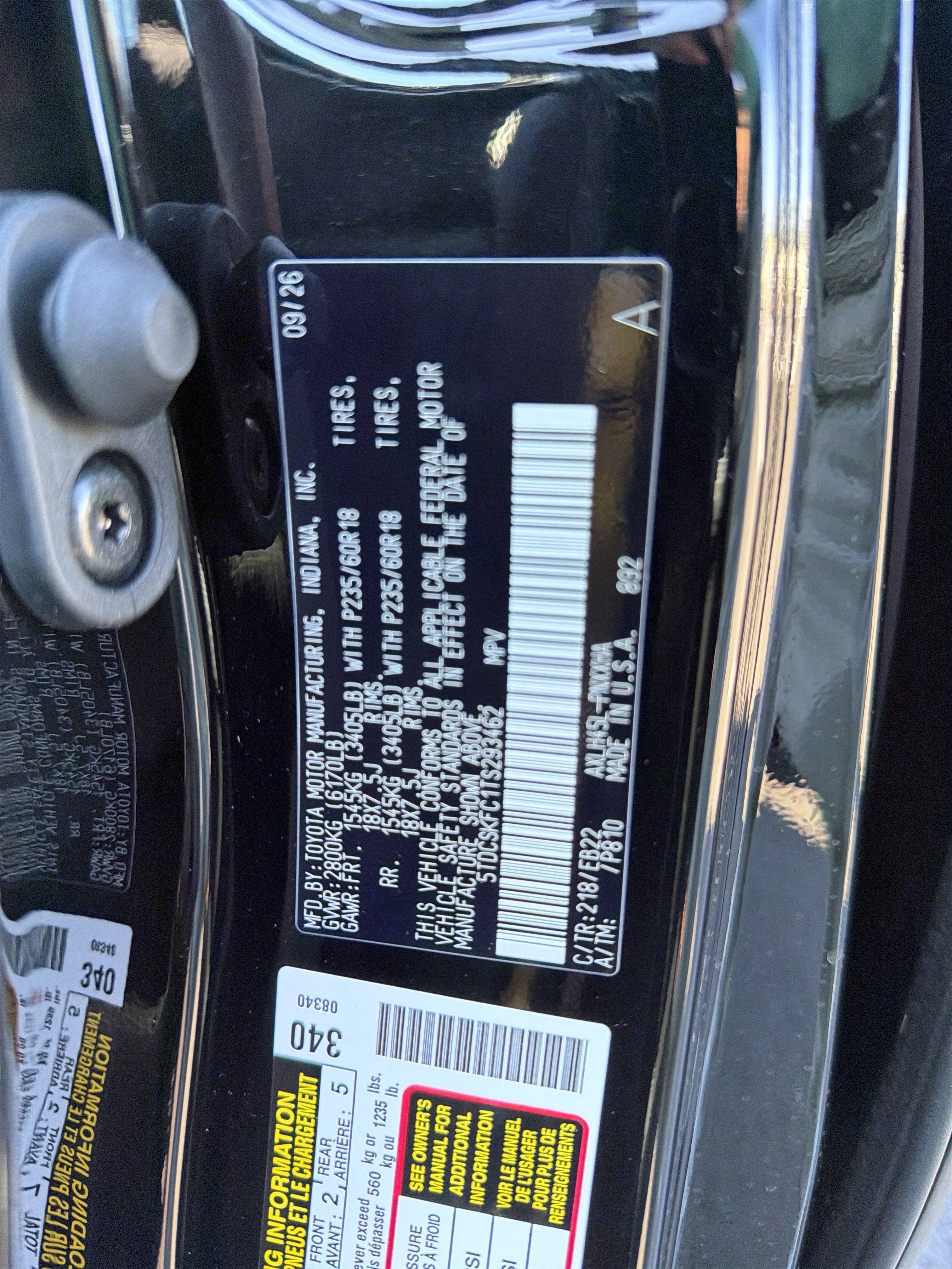 New 2026 Toyota Sienna XLE Woodland Edition AWD/4WD image 10