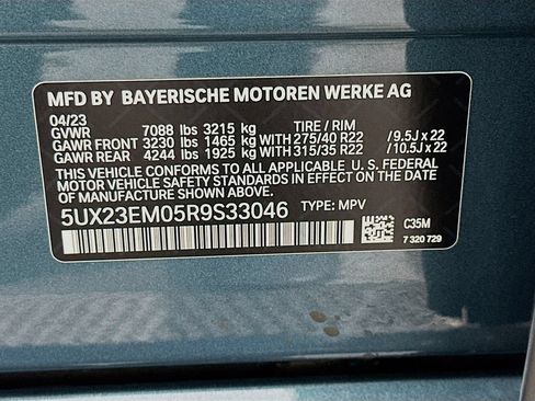 Certified 2024 BMW X7 xDrive40i AWD/4WD image 34