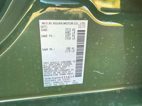 New 2025 Nissan Altima 2.5 SR image 18