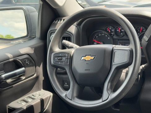 Used 2024 Chevrolet Silverado 1500 Custom w/ Turbomax Blackout Package AWD/4WD image 11