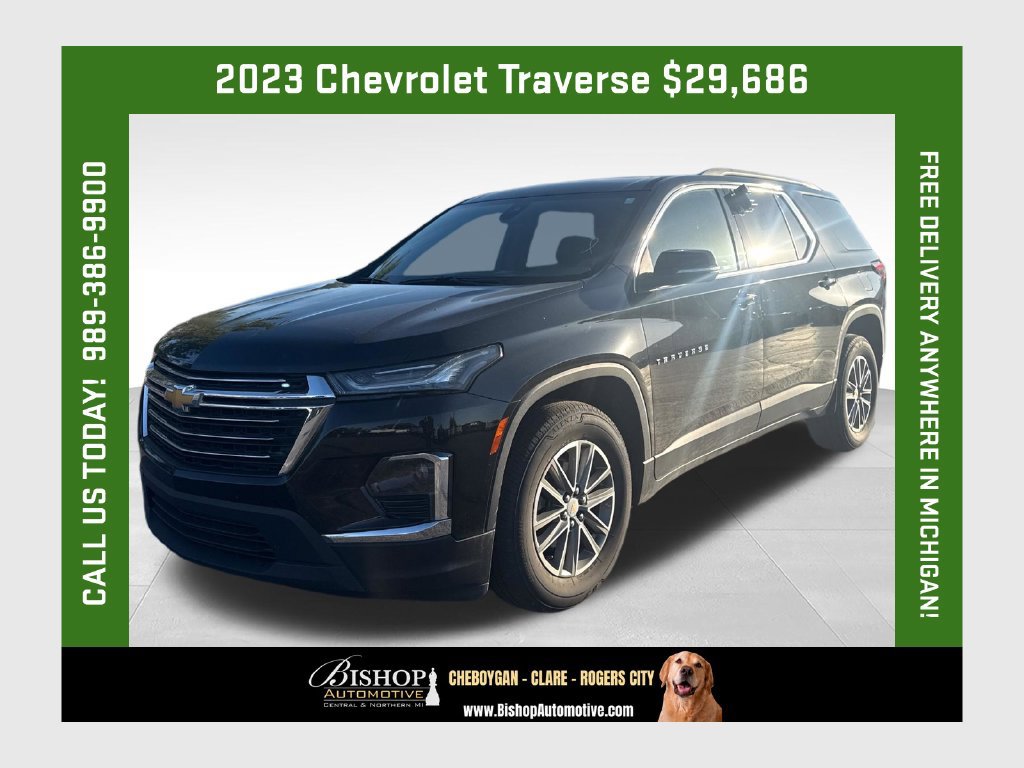 Used 2023 Chevrolet Traverse LT w/ LPO, Floor Liner Package AWD/4WD 360° Tour