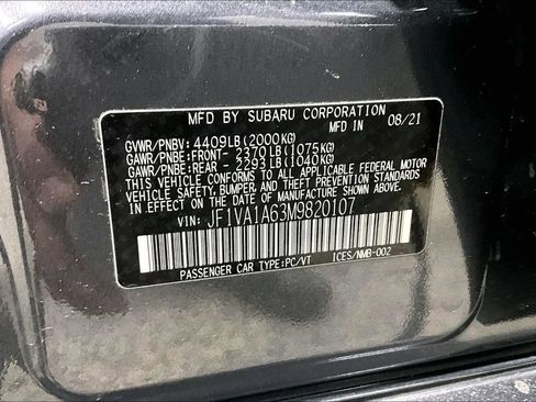 Used 2021 Subaru WRX image 19