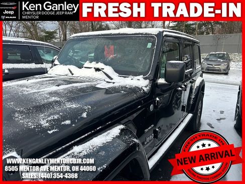 Certified 2022 Jeep Wrangler Unlimited Sahara w/ Cold Weather Group image 7