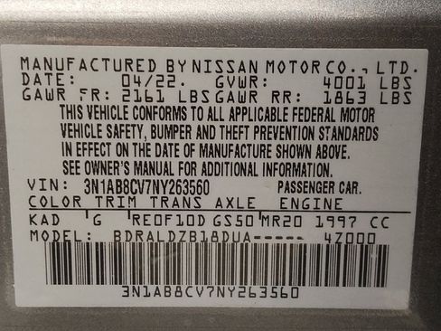 Used 2022 Nissan Sentra SV FWD image 33