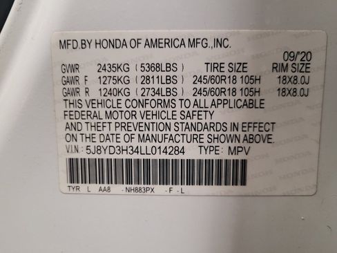 Used 2020 Acura MDX FWD image 33
