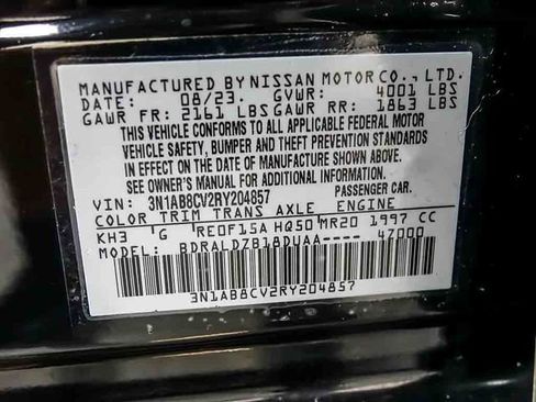 Used 2024 Nissan Sentra SV w/ All-Weather Package FWD image 30