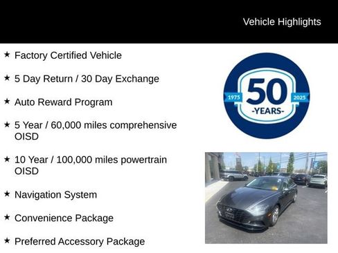 Used 2023 Hyundai Sonata SEL w/ Convenience Package FWD image 5