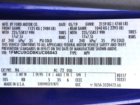 Used 2019 Ford Escape SE AWD/4WD image 42