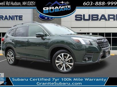 Certified 2022 Subaru Forester Limited