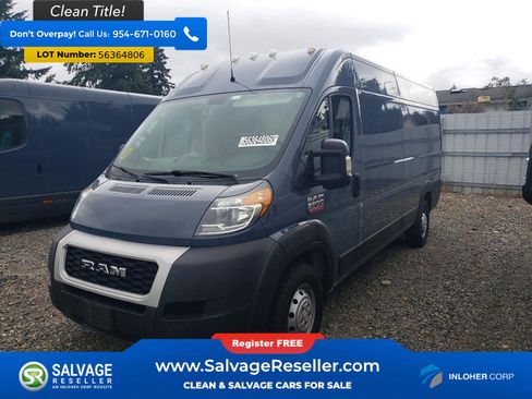 Used 2021 RAM ProMaster 3500 FWD image 1