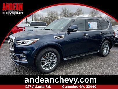 Used 2021 INFINITI QX80 Luxe