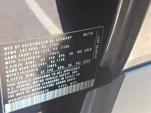 Used 2017 Volkswagen Tiguan S FWD image 24
