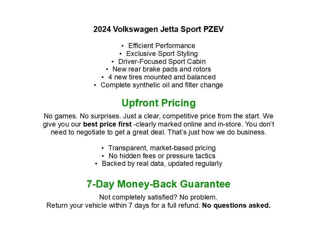 Used 2024 Volkswagen Jetta Sport FWD image 27