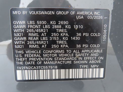 New 2026 Volkswagen Atlas SEL Premium R-Line AWD/4WD image 27
