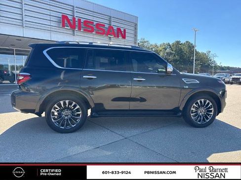 Certified 2022 Nissan Armada Platinum w/ Captain's Chairs Package image 12
