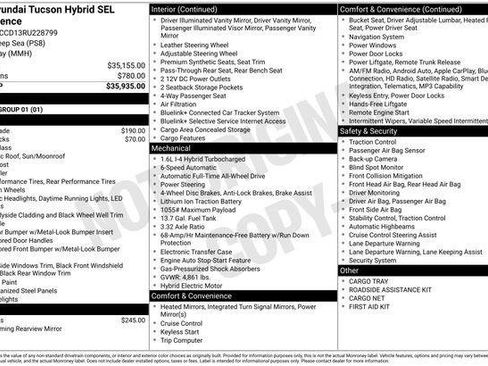New 2024 Hyundai Tucson SEL image 4