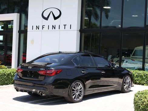 Certified 2023 INFINITI Q50 Red Sport 400 RWD image 4