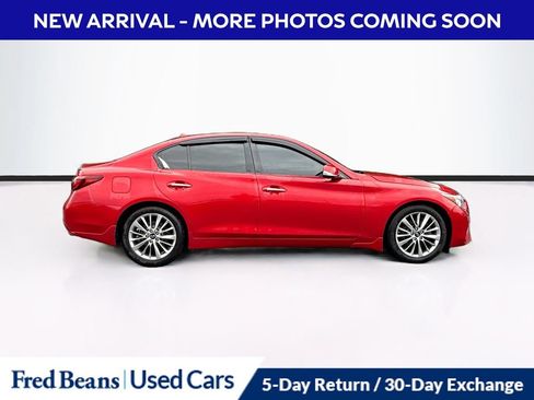 Used 2021 INFINITI Q50 Luxe w/ Seat & Sound Package AWD/4WD image 9