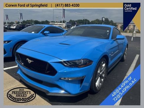 Used 2022 Ford Mustang GT Premium w/ Security Package RWD image 1