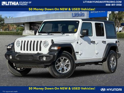 Used 2021 Jeep Wrangler Unlimited Sport AWD/4WD image 1