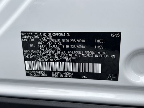 New 2026 Toyota bZ XLE AWD image 24