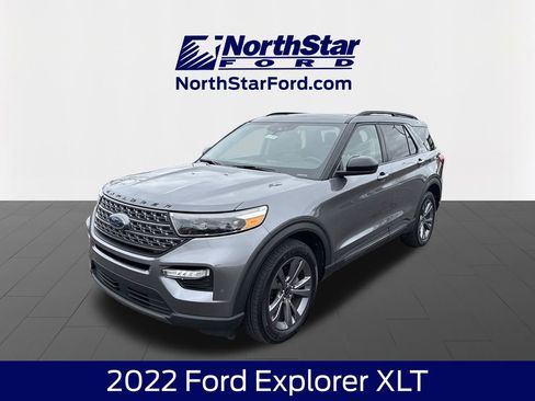 Used 2022 Ford Explorer XLT w/ XLT Sport Appearance Package AWD/4WD image 1