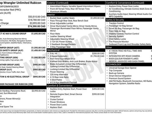 Used 2021 Jeep Wrangler Unlimited Rubicon w/ Uconnect 4C Nav & Sound Group image 10