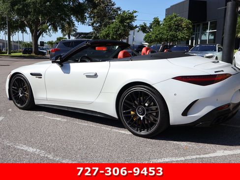 Used 2022 Mercedes-Benz SL 63 AMG 4MATIC w/ AMG Aerodynamic Package image 8