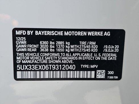 New 2026 BMW X6 xDrive40i image 36