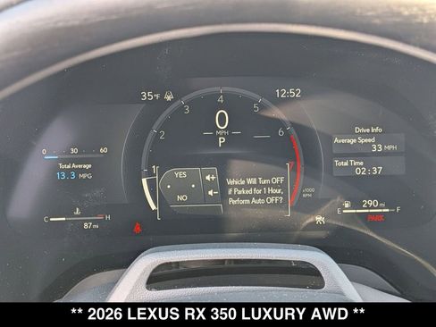 New 2026 Lexus RX 350 AWD w/ Convenience Package image 16