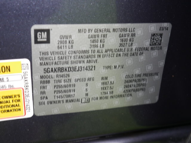 Used 2014 Buick Enclave Leather FWD image 6
