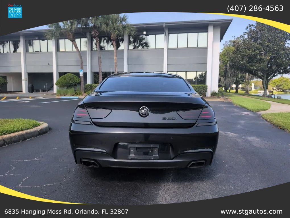 Used 2013 BMW 650i Gran Coupe xDrive AWD/4WD image 4