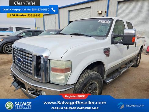Used 2008 Ford F250 4x4 Crew Cab Super Duty image 1