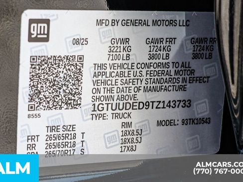 Used 2026 GMC Sierra 1500 SLT AWD/4WD image 56