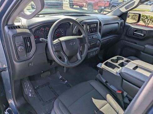 Used 2024 Chevrolet Silverado 1500 Custom w/ Dark Appearance Package RWD image 12