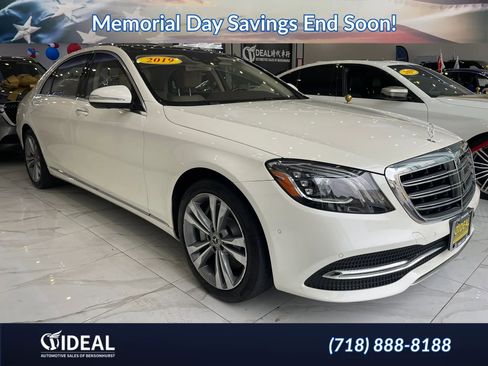 Used 2019 Mercedes-Benz S 450 4MATIC Sedan image 1