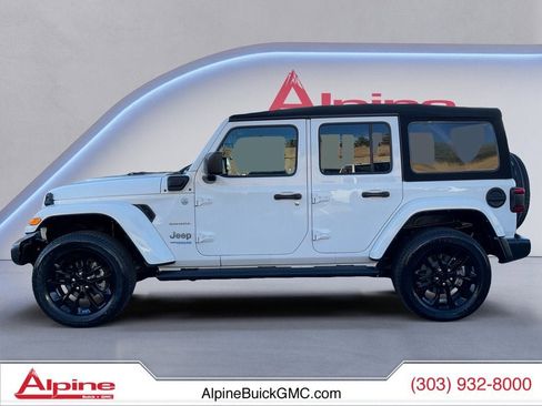 Used 2022 Jeep Wrangler Unlimited Sahara w/ Cold Weather Group image 2