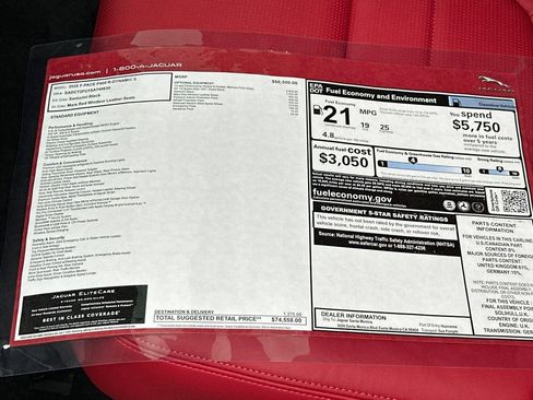 New 2025 Jaguar F-PACE R-Dynamic S image 28