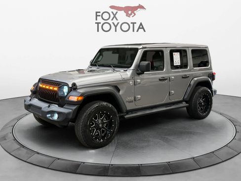 Used 2021 Jeep Wrangler Unlimited Sport w/ Sun And Sound Package AWD/4WD image 1