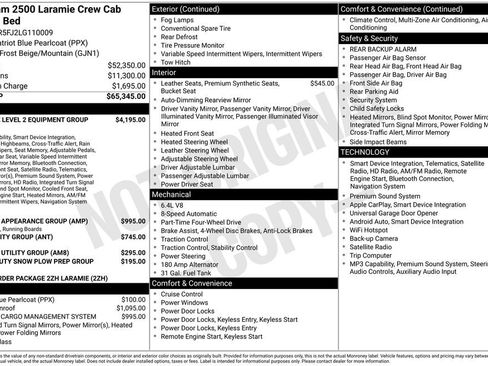 Used 2020 RAM 2500 Laramie AWD/4WD image 3