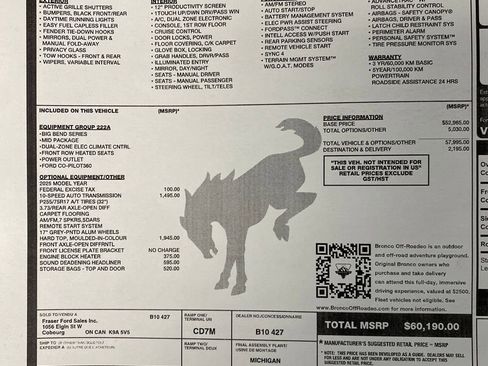 Used 2025 Ford Bronco Big Bend image 33