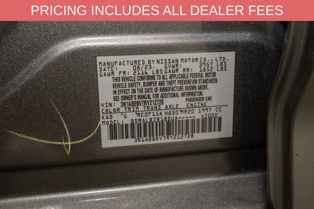 Used 2024 Nissan Sentra S w/ Lighting Package FWD image 18