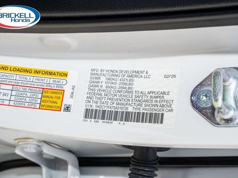 Certified 2025 Honda Accord SE image 38