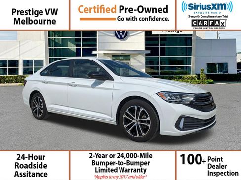 Certified 2024 Volkswagen Jetta Sport FWD image 1