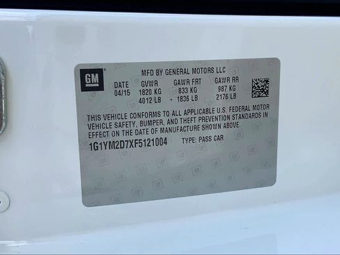 Used 2015 Chevrolet Corvette Stingray Coupe w/ 3LT Preferred Equipment Group image 28