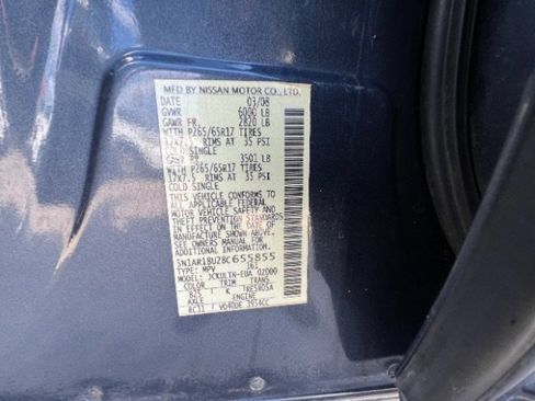 Used 2008 Nissan Pathfinder SE w/ Premium Pkg image 9