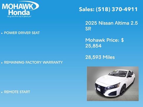 Used 2025 Nissan Altima 2.5 SR AWD/4WD image 14
