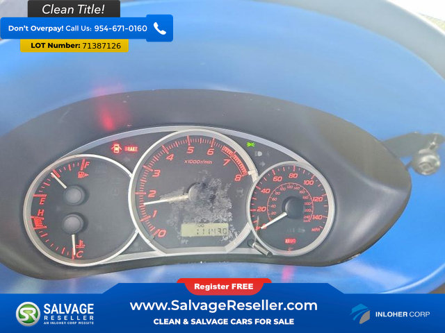 Used 2011 Subaru Impreza WRX Sedan AWD/4WD image 12
